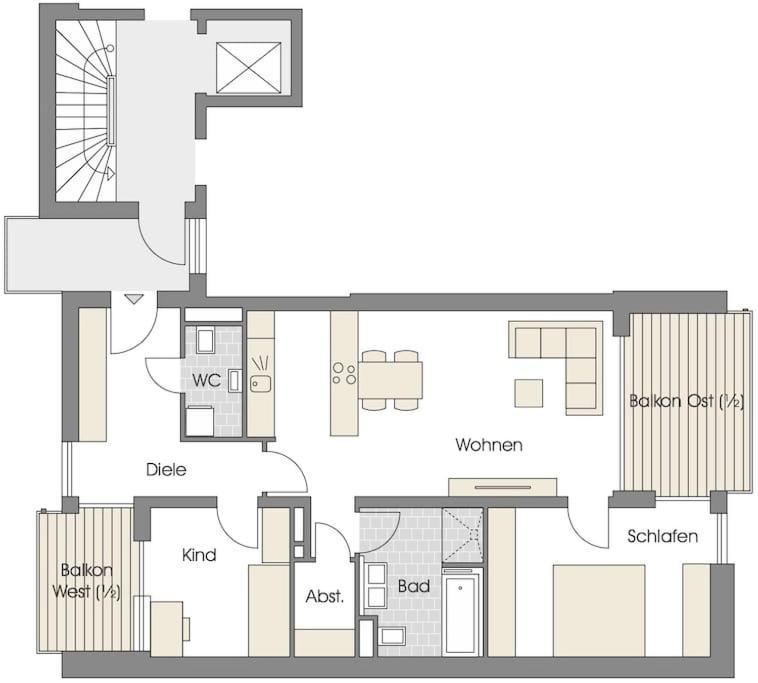 Auszeit Smile: Lakeside Retreat With Dual Balconies Apartment *